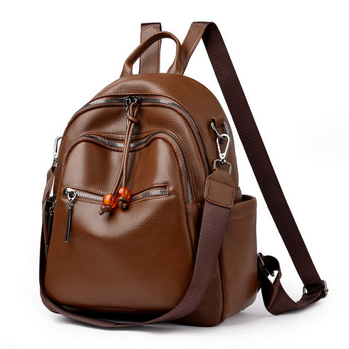 Stylish Pu School Backpack Bag.